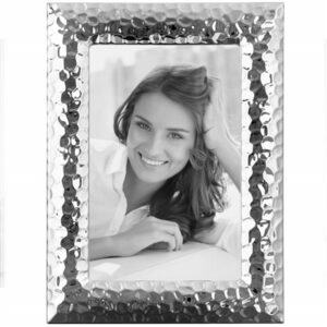 Cleo Picture Frame Metal Silver 5x7 - Silver