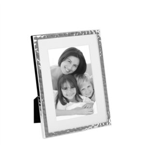 Milan Picture Frame Smooth Metal Silver 6x8 - Silver