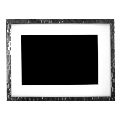 Milan Picture Frame Smooth Metal Silver 6x8 - Silver - Imagen 2