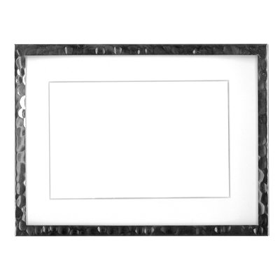 Milan Picture Frame Smooth Metal Silver 6x8 - Silver - Imagen 4
