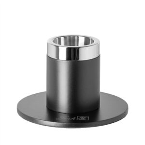 Enno Chandelier Iron Smooth Black & Silver - Silver