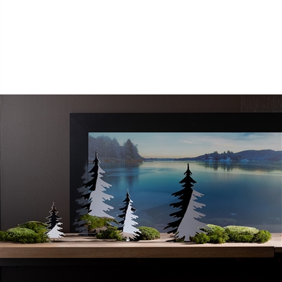 Kris Stainless Steel Silver Decorative Tree - Silver - Imagen 6