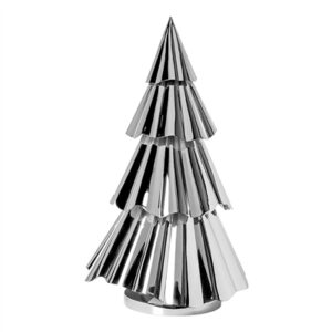 Francy Silver Shiny Iron Decorative Tree Lg - Silver