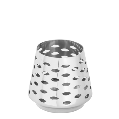 Luma Silver Lantern Stainless Steel - Silver