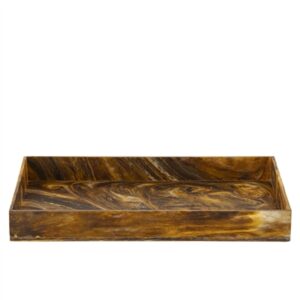 Tortoiseshell Rectangular Tray - Tortoiseshell