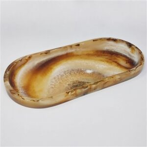 Tortoiseshell Oval Tray - Tortoiseshell
