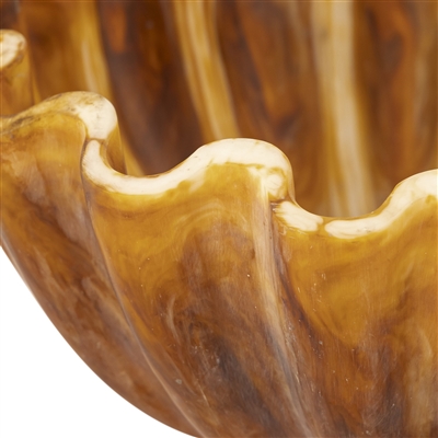 Tortoiseshell Salad Bowl Dia 11.80” - Tortoiseshell - Tortoiseshell - Imagen 3