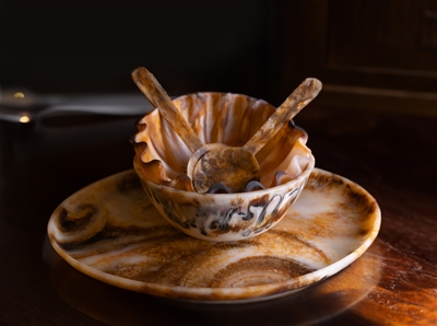 Tortoiseshell Salad Bowl Dia 11.80” - Tortoiseshell - Tortoiseshell - Imagen 6