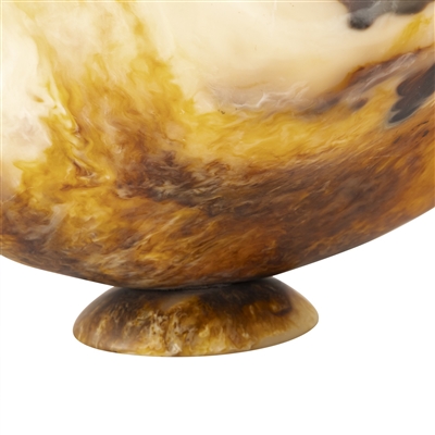 Lg Tortoiseshell Fruit Bowl Dia 21.2” - Tortoiseshell - Tortoiseshell - Imagen 3