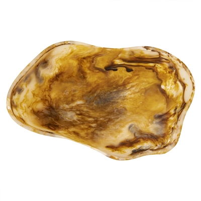 Lg Tortoiseshell Fruit Bowl Dia 21.2” - Tortoiseshell - Tortoiseshell - Imagen 4