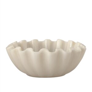 White Salad Bowl Dia 11.80” - White - White