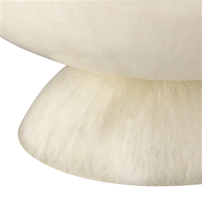 White Resin Bowl Dia 17.7” - White - White - Imagen 3