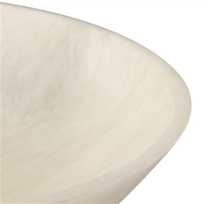White Resin Bowl Dia 17.7” - White - White - Imagen 4