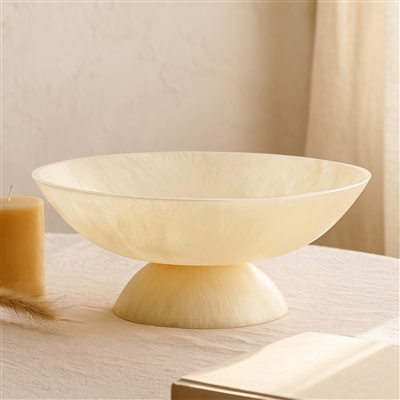 White Resin Bowl Dia 17.7” - White - White - Imagen 6