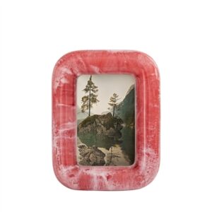 Pink Resin 4x6 Frame - Pink