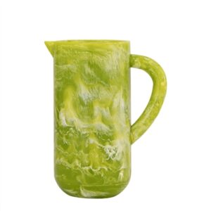Green Resin Pitcher - Green