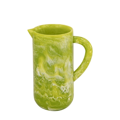 Green Resin Pitcher - Green - Imagen 2