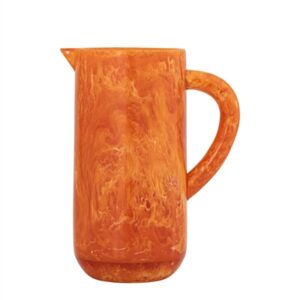 Orange Resin Pitcher - Orange
