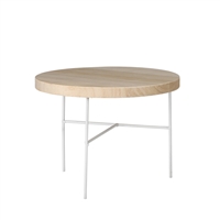 Cesar Paulownia Wood Decoration Table White- A - A