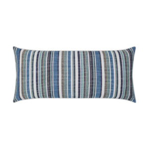 Fancy Stripe Lumbar-Navy