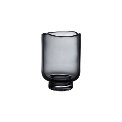 Rozanna Smoke Hurricane Glass Sm - Gray - Gray