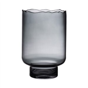 Rozanna Smoke Hurricane Glass Lg - Gray - Gray