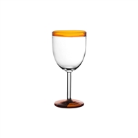 Tarifa Wine Glass Amber 10 fl oz Borosilicate Glass - Amber - Amber
