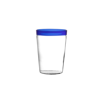 Tarifa Blue Drinking Glass 10 fl oz Borosilicate Glass - Blue - Blue