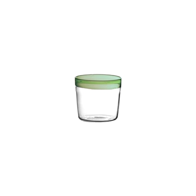 Tarifa Green Mini Glass 3 fl oz Borosilicate Glass - Green - Green
