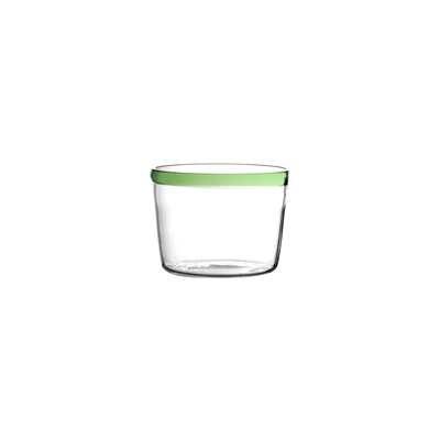 Tarifa Green Drinking Glass 7 fl oz Borosilicate Glass - Green - Green