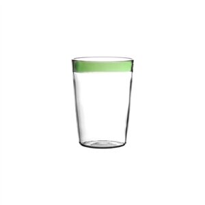 Tarifa Green Drinking Glass 10 fl oz Borosilicate Glass - Green - Green