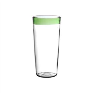 Tarifa Green High Ball Glass 13 fl oz Borosilicate Glass - Green - Green