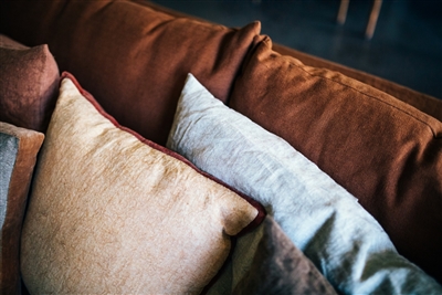 Alpha Basics Natural Linen Cushion - Natural - Natural - Imagen 4