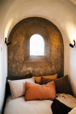 Alpha Basics Natural Linen Cushion - Natural - Natural - Imagen 6