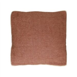Alpha Opposites Cinnamon Linen Cushion - Multi - Multi