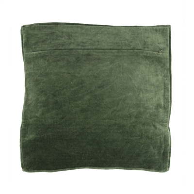 Alpha Opposites Green Linen Cushion - Green - Green - Imagen 2