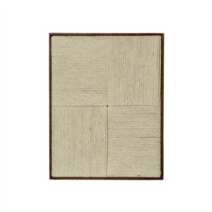 Telaio Off-White Wool Wall Deco - Off-White - Off-White