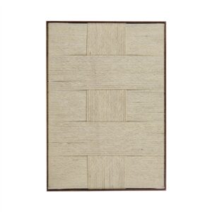 Telaio Wool Off-White Wall Deco - Off-White - Off-White