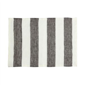 Cirque Brown Magique Linen Placemat - Brown - Brown