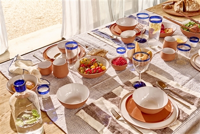 Cirque Brown Magique Linen Placemat - Brown - Brown - Imagen 3