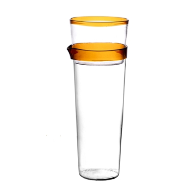 Tarifa 20 fl oz Amber Borosilicate Glass Carafe 60 cl - Amber - Amber - Imagen 2