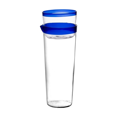Tarifa 20 fl oz Blue Borosilicate Glass Carafe 60 cl - Blue - Blue - Imagen 2