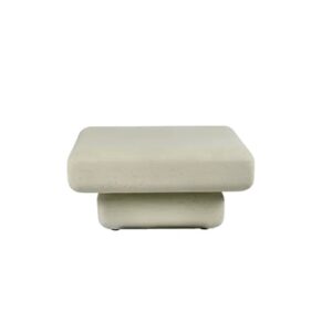 Makura Off White Fibre Cement Coffee Table - Off-White