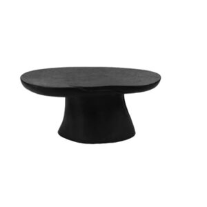 Mycelia Charcoal Fiber Cement Coffee Table - Charcoal