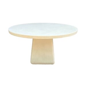 Makura Round Off-White Fiber Cement Table - Off-White