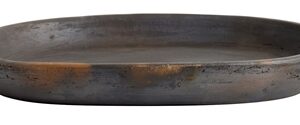 Tray Oval Hazel- ST - Brown