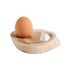 Egg Tray Organic S/4 - Natural -ST - Wooden