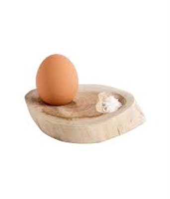 Egg Tray Organic S/4 - Natural -ST - Wooden