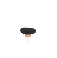 Coat rack Crust L - Mat black -ST