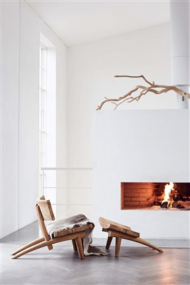 Dakota Chair and Footstool- ND